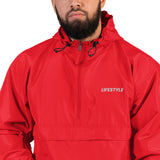 Lifestyle x Champion - Embroidered Jacket (Red)